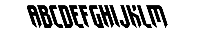 Fedyral II Leftalic Font LOWERCASE