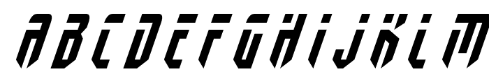 Fedyral II Title Italic Font UPPERCASE