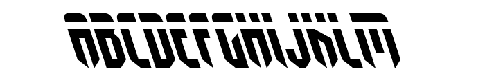 Fedyral Leftalic Font LOWERCASE
