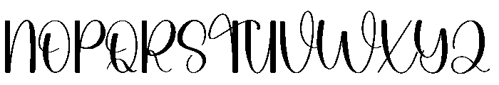 Feel Anything Font UPPERCASE