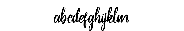 Feelgoodnes_demo Font LOWERCASE