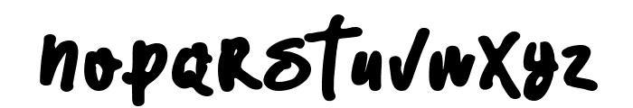 Feeling Grateful Demo Font LOWERCASE