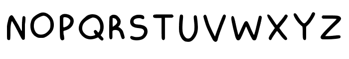 Felixwriting1 Regular Font UPPERCASE
