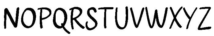 Felleria Regular Font UPPERCASE