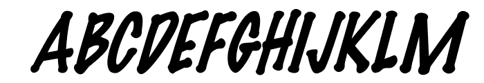 FeltMark-Italic Font UPPERCASE