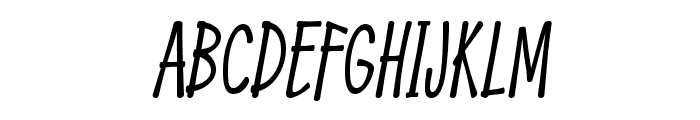 FemilaAuthenty-Italic Font UPPERCASE