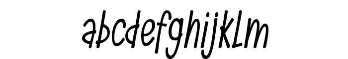 FemilaAuthenty-Italic Font LOWERCASE