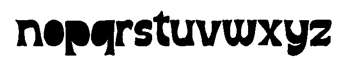 Fenómeno Vintage Font LOWERCASE