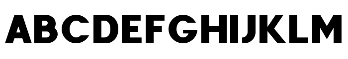 FenordFree-Regular Font UPPERCASE