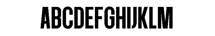 Fenra Patson Font UPPERCASE