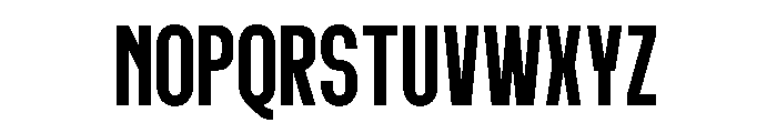 Fenra Patson Font UPPERCASE