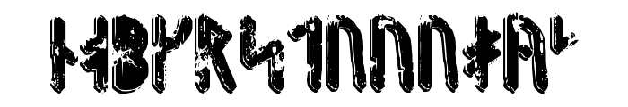 Fenrir Runic Font UPPERCASE