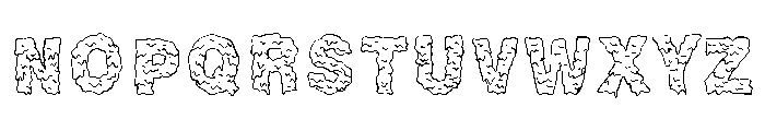 Fentanyl Font UPPERCASE