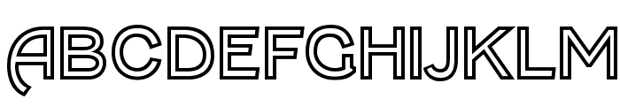FenwickOutline-Regular Font UPPERCASE