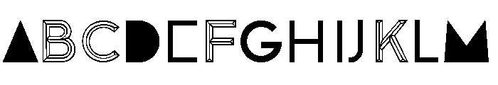 Ferd Regular Font UPPERCASE