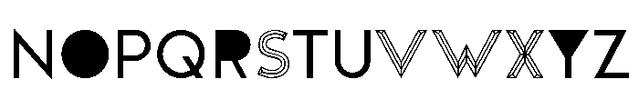 Ferd Regular Font LOWERCASE