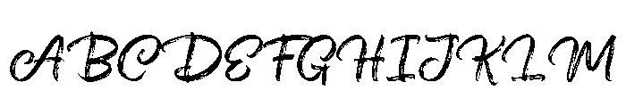 FestanyFreePersonalUse-Script Font UPPERCASE