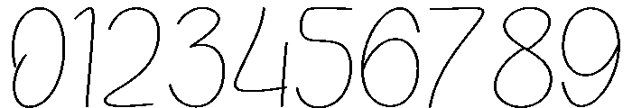 Festive Font OTHER CHARS
