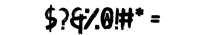 Feta Morgana Font OTHER CHARS