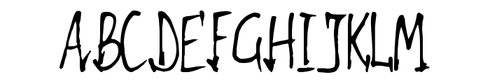 Fetch Font UPPERCASE