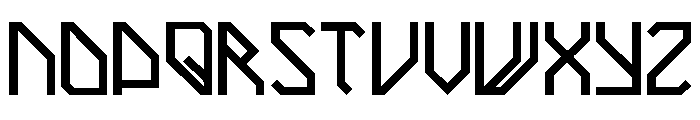 Fewell Extravagant Regular Font LOWERCASE