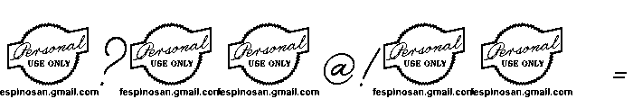fespipalmer Font OTHER CHARS