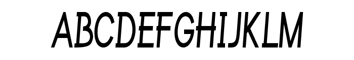 Feldspar-CondensedBold Font UPPERCASE