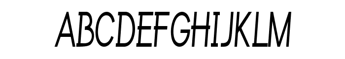 Feldspar-CondensedRegular Font UPPERCASE