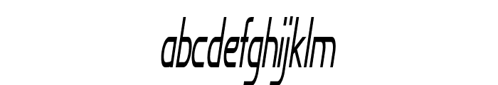 Feldspar-ExtracondensedItalic Font LOWERCASE