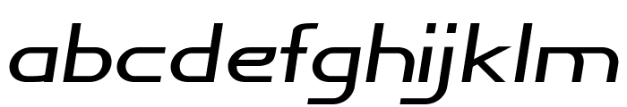 Feldspar-ExtraexpandedRegular Font LOWERCASE