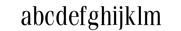 Feline Condensed Normal Font LOWERCASE