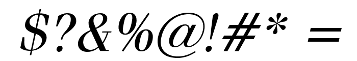 Feline Italic Font OTHER CHARS