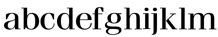 Feline Wide Normal Font LOWERCASE