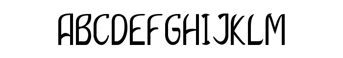 Ferris-CondensedRegular Font UPPERCASE