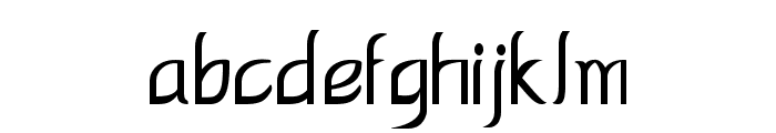 Ferris-CondensedRegular Font LOWERCASE