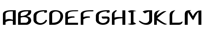 Ferris-ExpandedBold Font UPPERCASE