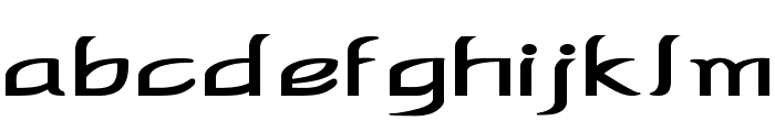 Ferris-ExpandedBold Font LOWERCASE