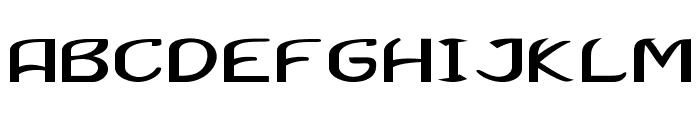 Ferris-ExtraexpandedBold Font UPPERCASE