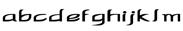Ferris-ExtraexpandedBold Font LOWERCASE