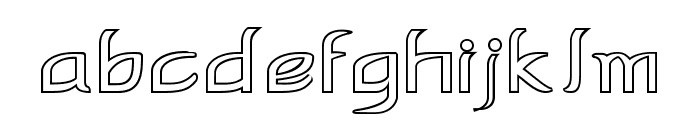 FerrisOutline Font LOWERCASE