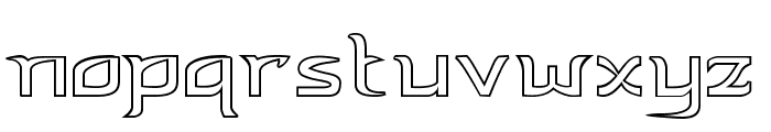 FerrisOutline Font LOWERCASE