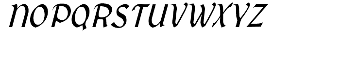 Federhozen Italic Font UPPERCASE