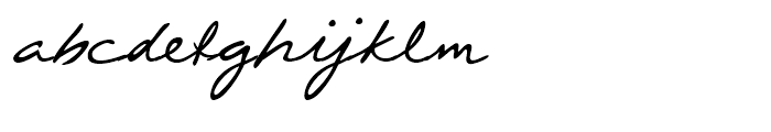 Federico Handwriting Regular Font LOWERCASE