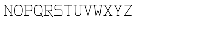 Feggolite Mono Regular Font UPPERCASE