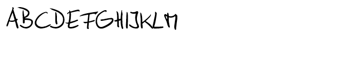 Feliks Handwriting Regular Font UPPERCASE