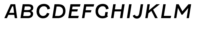 Fenwick Italic Font UPPERCASE