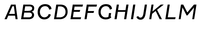 Fenwick Light Italic Font UPPERCASE