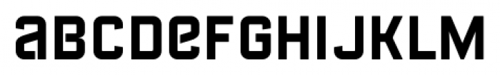 Febrotesk 4F Unicase Bold Font LOWERCASE