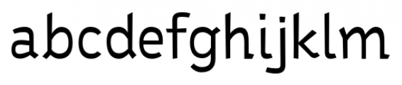 Fedora Pro Regular Font LOWERCASE