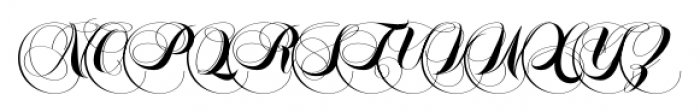 Felicita-Initial2 Regular Font UPPERCASE